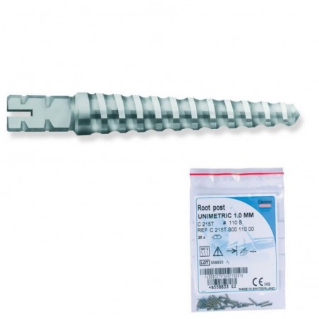 Unimetric Titan Root-post 210S (Green)