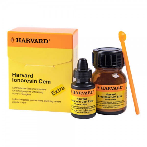 Harvard Ionoresin Cem Extra, Powder & Liquid, Universal Shade