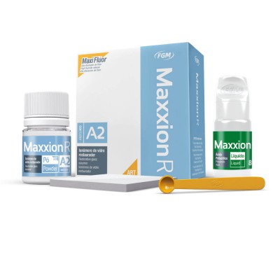 Maxxion R Kit A2, Self-curing Glass Ionomer for Restoration