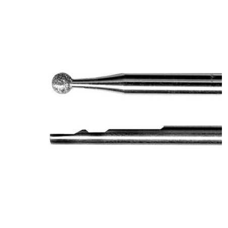 Diamond Bur Shank 4 Medium Round Ea