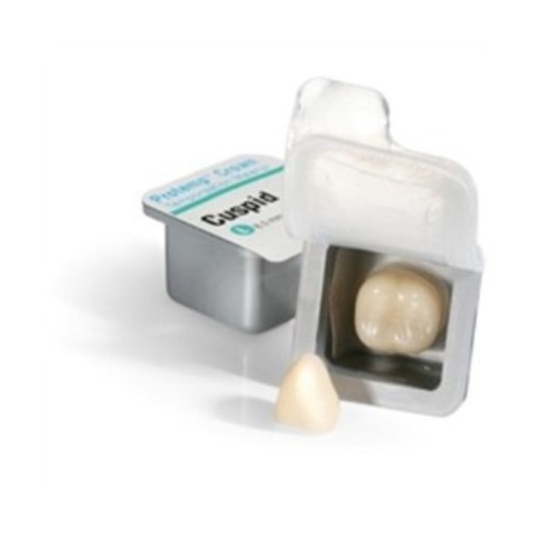 3M Protemp Crown - Preformed Temporary Crowns - Molar Lower Small A2  5-Pack