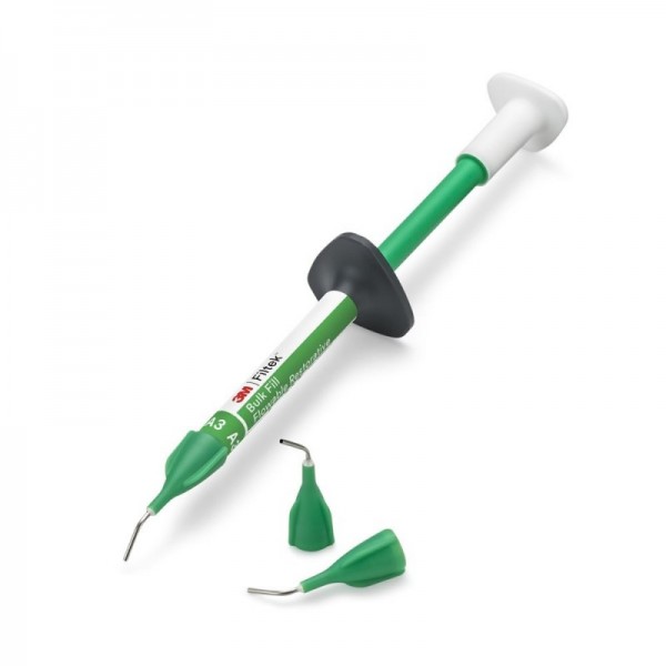 3M Filtek Bulk Fill Flowable Composite - Shade A3 - 2g Syringe  2-Pack