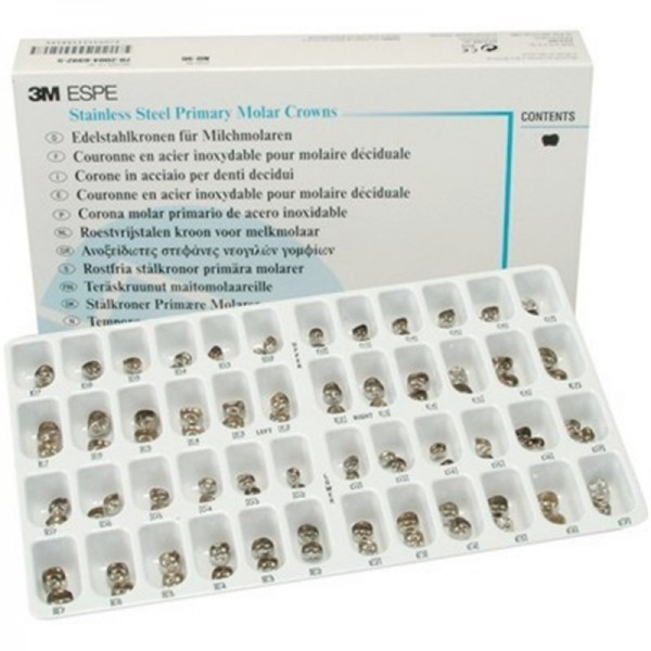 3M™ Stainless Steel Crown Primary Molar Kit ND-48