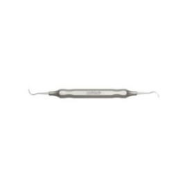 Curette Younger Good Double End Size 7/8 DuraLite Hex Stainless Steel Ea