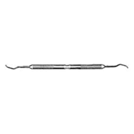 Curette Gracey Double End Size 1/2 Standard Handle Stainless Steel Ea