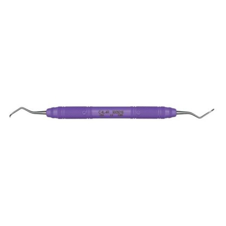 MaxiGrip Curette Columbia Double End Size 4R/4L 9.5 mm Resin Ea