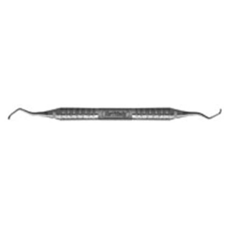 Curette DeMarco Double End Size 2 No.6 Satin Steel Immunity Steel Ea