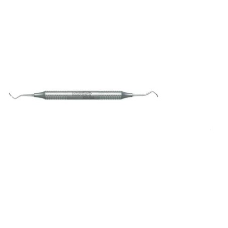 Xdura Curette Columbia Double End Size 13/14 DuraLite Round Stainless Steel Ea