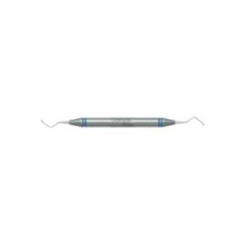 Nordent Curette Sickle DE Size 4R/4L DuraLite ColorRing XDura Stainless Steel Ea