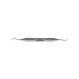 Curette Goldman-Fox Double End Size GF3 No.6 Satin Steel Immunity Steel Ea