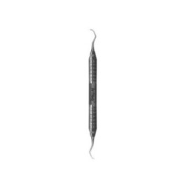 Curette McCall Size 11/12S No.6 Satin Steel Immunity Steel Ea