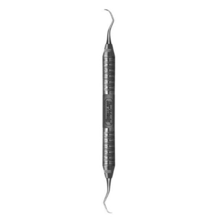 Curette McCall Size 11/12S No.6 Satin Steel Immunity Steel Ea