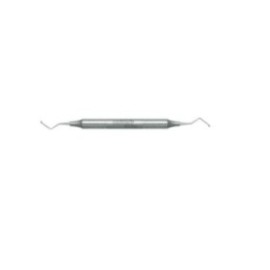 Xdura Curette Columbia Double End Size 4R/4L DuraLite Round Stainless Steel Ea