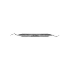 Curette Gracey Mini Five Double End Size 7/8 No.6 Satin Steel Immunity Steel Ea