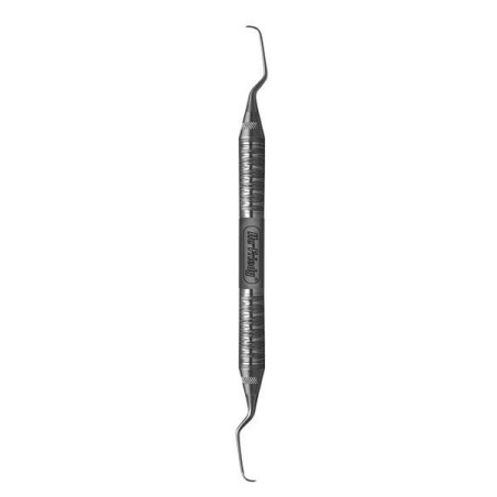 Curette Langer After Five Double End Size 5/6 No.6 Satin Steel Immunity Steel Ea