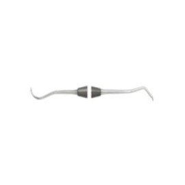 Relyant Scaler Nevi Double End Size 1 No.6 Handle Stainless Steel Ea