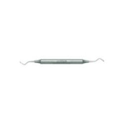 Curette McCall Double End Size 13S/14S DuraLite Round Stainless Steel Ea