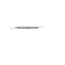 Curette Gracey Double End Size 17/18 DuraLite Round Stainless Steel Ea