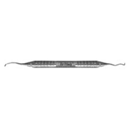 Curette Gracey Double End Size 12/13 No.6 Satin Steel Immunity Steel Ea