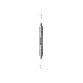 Curette Columbia Double End Size 13/14R No.6 Satin Steel Rigid Immunity Steel Ea