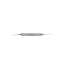 Xdura Curette Barnhart Double End Size 5/6 DuraLite Round Stainless Steel Ea