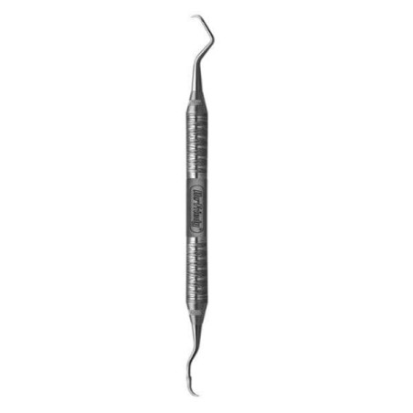 Scaler Cattoni Double End Size 103/106 No.6 Satin Steel Immunity Steel Ea