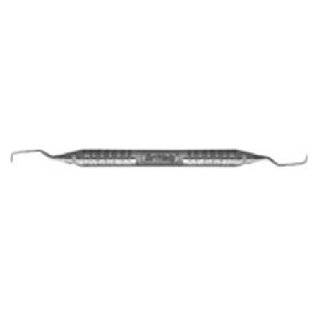 Curette Gracey After Five Double End Size 5/6 No.6 Satin Steel Immunity Steel Ea