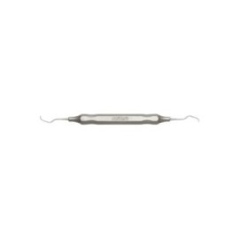 Curette Gracey Double End Size 3/4 DuraLite Hex Stainless Steel Ea