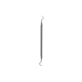 Scaler Sickle Double End Size 129 No.2 Octagonal Immunity Steel Ea