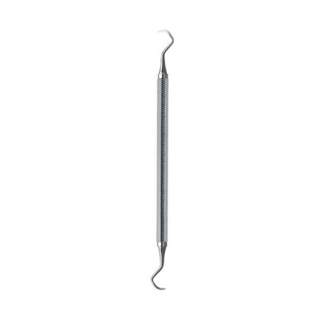 Scaler Sickle Double End Size 129 No.2 Octagonal Immunity Steel Ea