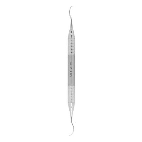 Curette Gracey Double End Size 1/2 Life Steel Stainless Steel Ea