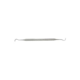 Curette McCall Double End Size 17/18 Solid Handle Stainless Steel Ea