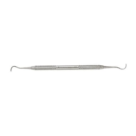 Curette McCall Double End Size 17/18 Solid Handle Stainless Steel Ea