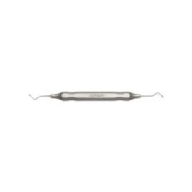 Curette Columbia Double End Size 13/14 DuraLite Hex Stainless Steel Ea