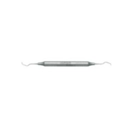 Xdura Curette Gracey Double End Size 3/4 DuraLite Round Stainless Steel Ea