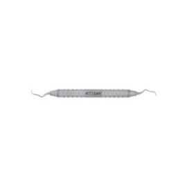 Acclean Curette Curette Gracey DE Size 17/18 No.6 Handle 100% Stainless Steel Ea