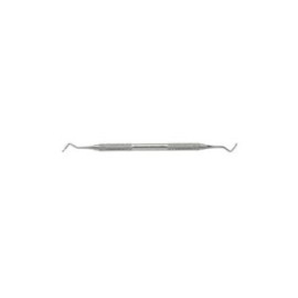 Curette McCall Double End Size 13/14 Solid Handle Stainless Steel Ea