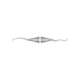 Curette Gracey After Five Double End Size 11/14 No.6 Satin Steel Immunity Steel Ea