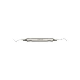 Universal Curette Barnhart Double End Size 5/6 DuraLite Hex Stainless Steel Ea