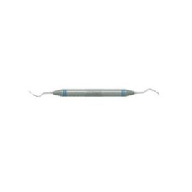 Scaler Sickle Double End Size 204 DuraLite ColorRing Stainless Steel Ea