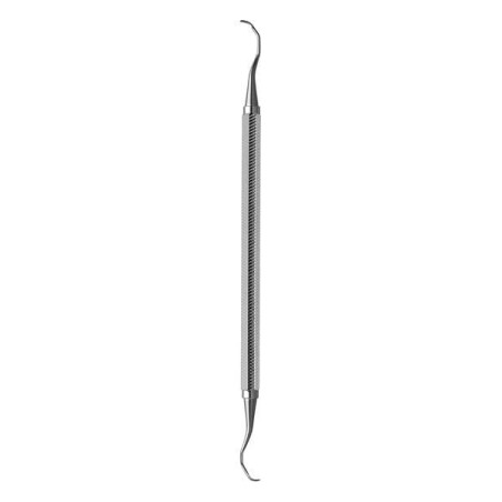 Curette Gracey Double End Size P7/P8 No.2 Octagonal Immunity Steel Ea