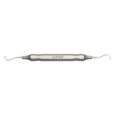 Universal Curette McCall Double End Size 17/18 DuraLite Hex Stainless Steel Ea