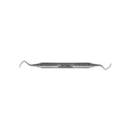 Curette Loma Linda Double End Size 10/11 No.6 Satin Steel Immunity Steel Ea