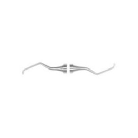 Curette Gracey Double End Size 3/4 No.6 Satin Steel Immunity Steel Ea