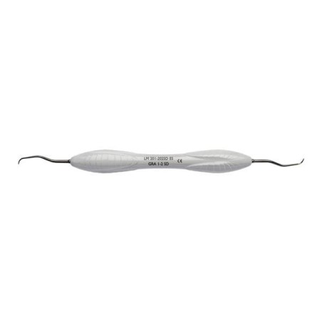 LM Dental Crtt/Sclr Curette Grcy Shrp Dia DE Size 1-2 ErgoSense Dmnd Ctd Ea