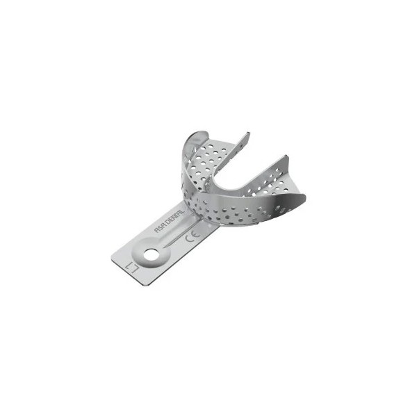 Aluminium Perforated Lower Impression Tray, XX Small, Without Rim