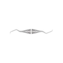 Curette Gracey Mini Five Double End Size 5/6 No.6 Satin Steel Immunity Steel Ea