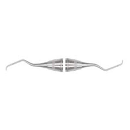 Curette Gracey Mini Five Double End Size 5/6 No.6 Satin Steel Immunity Steel Ea