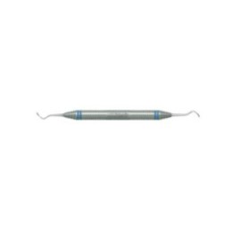 Curette Columbia Double End Size 13/14 DuraLite ColorRing Stainless Steel Ea