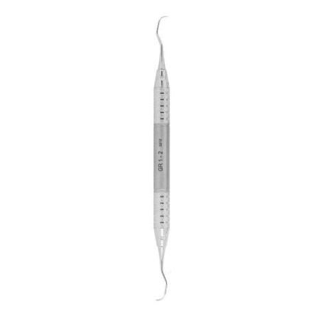 Curette Gracey Double End Size 1/2 Life Steel Stainless Steel Ea